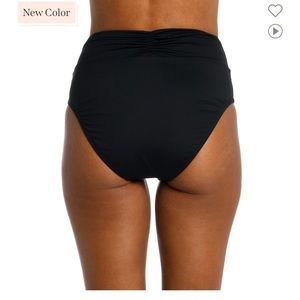 La Blanca Women's Standard Island Goddess Cinch Back High Waist Bottom